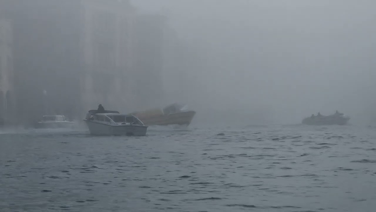 Ambulance boat on duty.. This is how emergency services work in a car free city 