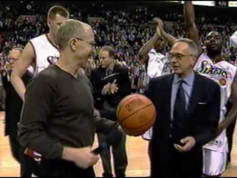 2001 Philadelphia 76ers vs LA Clippers - Larry Brown 1,000th Win | Iverson 42 Points - Feb. 16, 2001