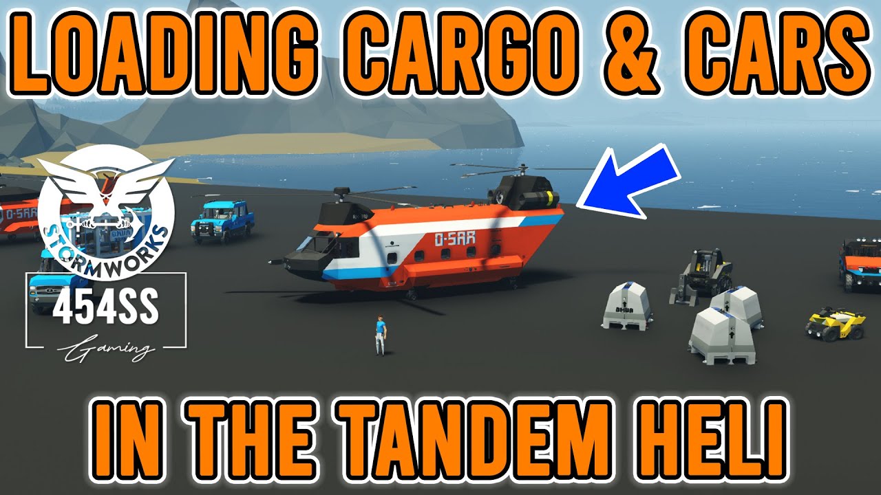 New Cargo Helicopter Features & Functions (Stormworks)