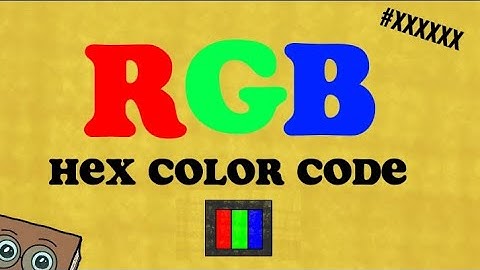 RGB Color Code explained || RedGreenBlue