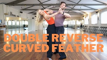 Double Reverse Spin & Syncopated Curved Feather | Slow Foxtrot
