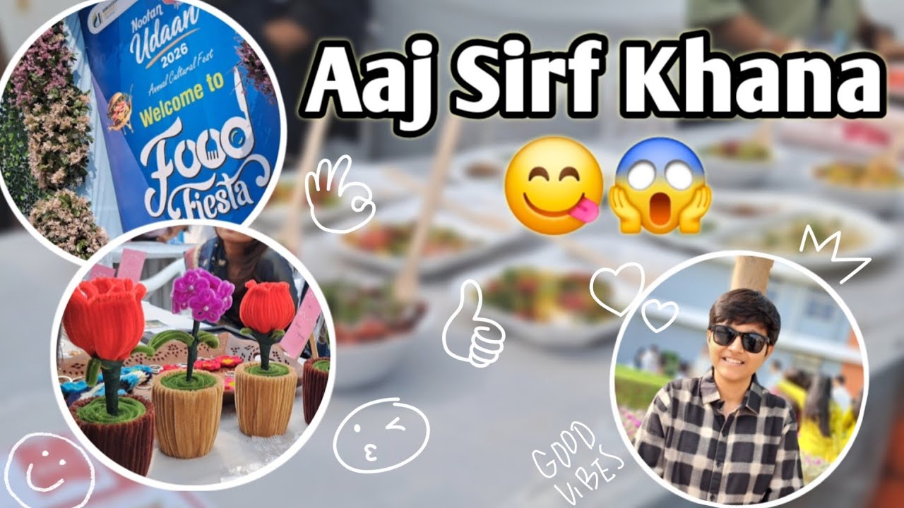 College Food Festival Me Paisa Waste Ho Gaya? 🍔🔥| College Food Festival Vlog