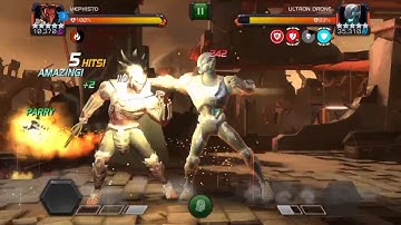 mcoc ultron back issue variant mode 2.2 boss solo