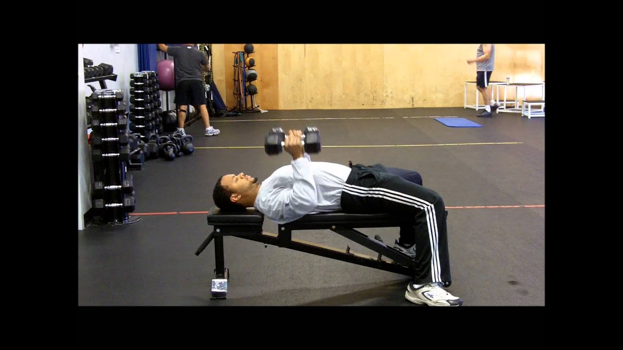 Dumbbell Bench Press Neutral Grip YouTube