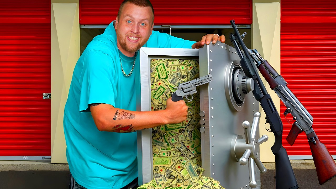 Found $20,000 & GUNS In Drug Dealers Storage Unit I Bought