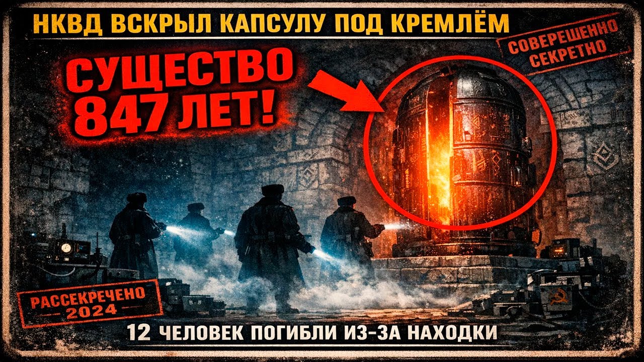 Почему СССР Скрывал ЭТО 80 Лет? Капсула Под Кремлём Хранила СТРАШНУЮ Тайну!