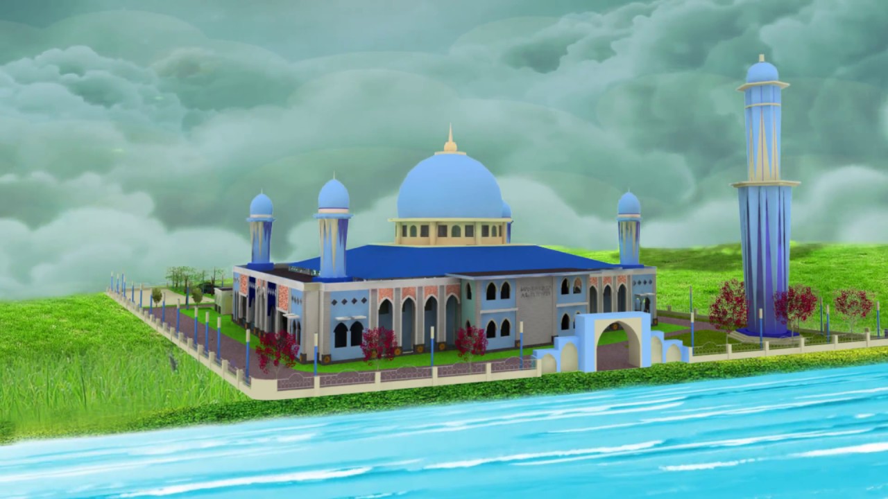 Background Masjid  Animasi  Nusagates