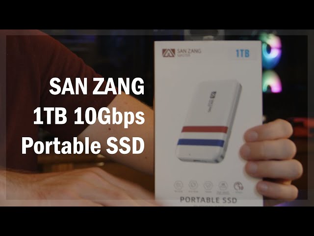 San Zang Portable 1TB SSD Fusion 10G Review and Unboxing - YouTube