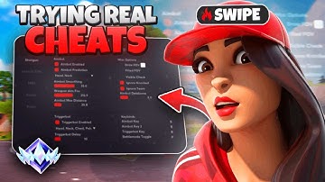 Trying REAL Fortnite Cheats.. These Are The Results