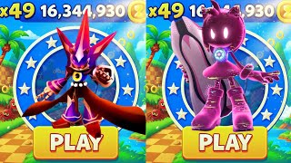 Sonic Dash - Neo Metal Sonic VS Rival Amy _ Movie Sonic vs All Bosses Zazz Eggman