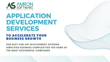 Application Development Services in United States | Best App Development Canada, US | Amron Software
