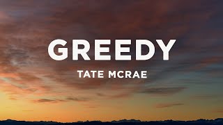 Tate McRae - greedy (Lyrics)