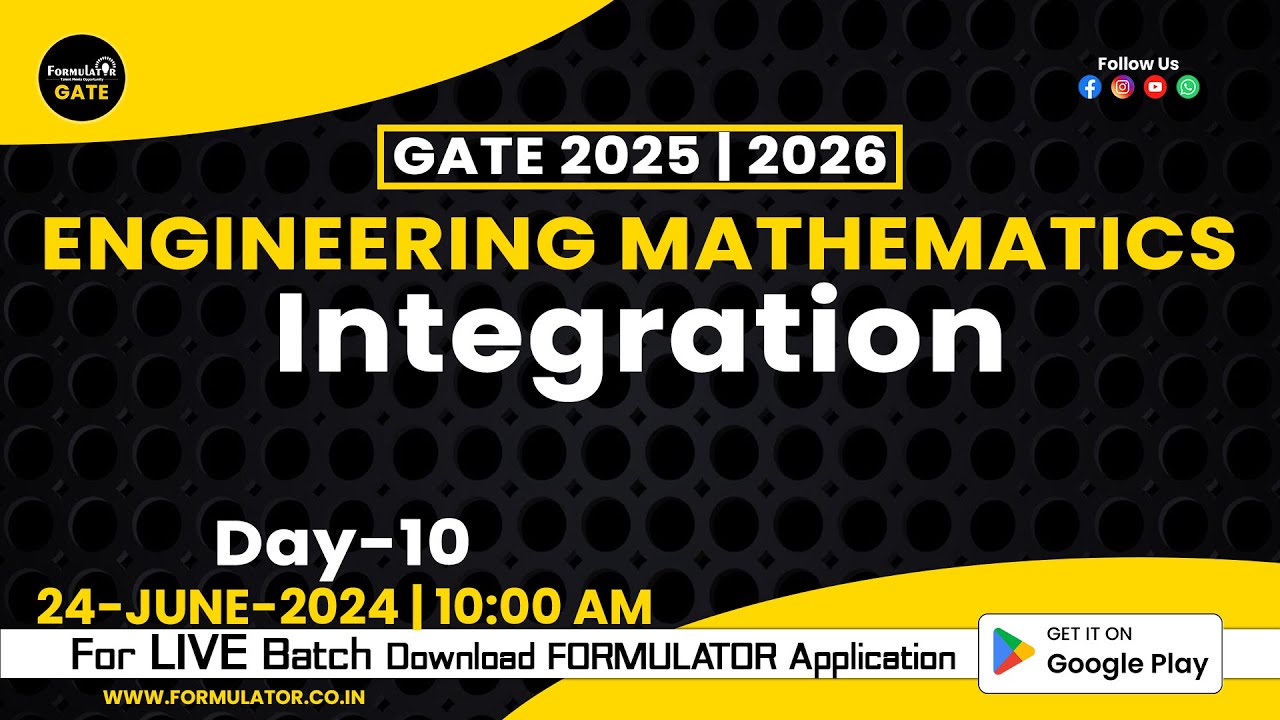 Day-10 | Integration | Engineering Mathematics | All Branch - YouTube