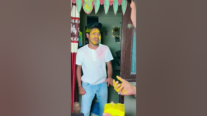 Happy Holi💐🥰 biwi no.1 #comedy #funny #husband wife comedy #happyholi #comedycouple#comedy moments