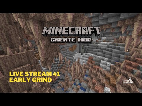 Thumbnail for: Minecraft - Create Mod - Live Stream (29-11-2022)