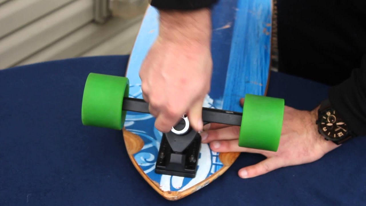 Tighten/ Loosen Longboard Trucks YouTube
