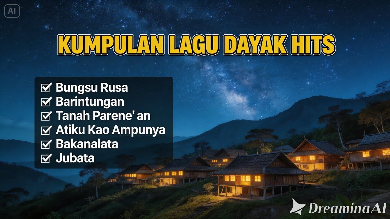 Kumpulan Lagu-lagu Dayak Hits | Cover Lagu Dayak Hits