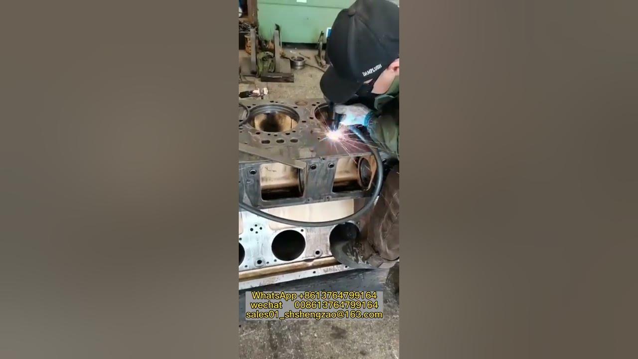 Engine block defect repaired YouTube