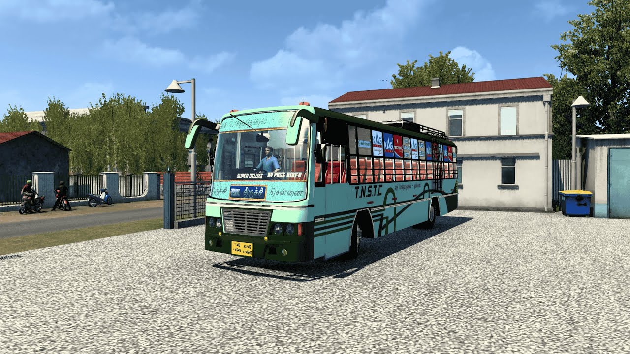 Pt|MTC Bus Multiplayer | Extreme Hills Road Drive | ETS2 Tamil Gameplay | Convoy with Friends|