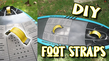 Making Foot Straps for my Foil Board