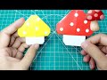 How to make origami mushrooms | Tutorial origami