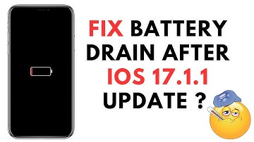 How to Fix iOS 17.1.1 Update Battery Drain Issue