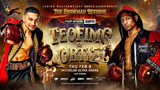 Teofimo Lopez vs Jamaine Ortiz | OFFICIAL TRAILER | THE SHOWMAN RETURNS