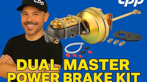 CPP Power Brake Booster Kit – Bolt-On Safety for ’60–’62 C10s!