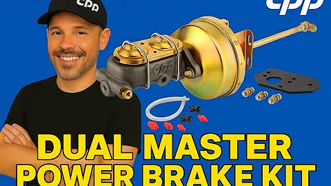 CPP Power Brake Booster Kit – Bolt-On Safety for ’60–’62 C10s!