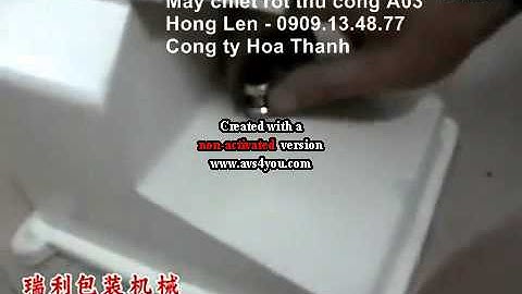 Máy chiết dịch sệt, máy chiết dịch đặc, máy chiết kem đánh răng, sữa rửa mặt, dầu gội đầu vào tuýp