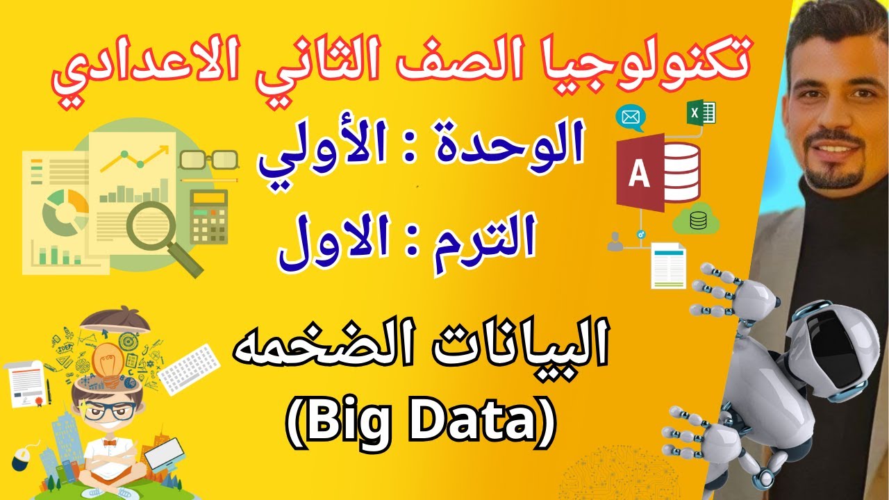 الدرس الثالث | الوحدة الاولى | تكنولوجيا الصف الثاني الاعدادي الترم الاول