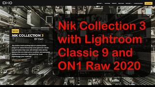 Nik Collection 3 with Lightroom Classic 9 and ON1 Raw 2020 screenshot 4