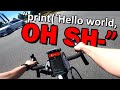 I Coded an Entire App on My Bike