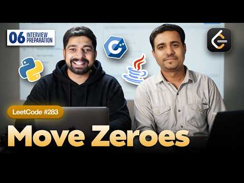 06 Move Zeros | Chai aur Leetcode (Array)