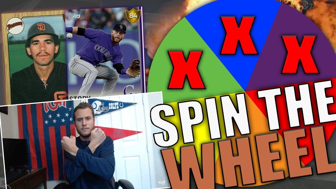 XFACTORS SHINE! SPIN THE WHEEL OF MLB PLAYERS 8 MLB THE SHOW 19 SQUAD BUILDER YouTube
