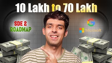 SDE 2 Complete Roadmap | 6 months 10 lakh to 70 lakh !!!