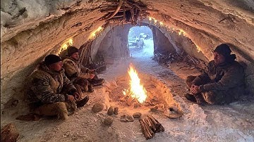 How Native Americans Built Underground Systems To Survive Winter | Human Craft Documentary