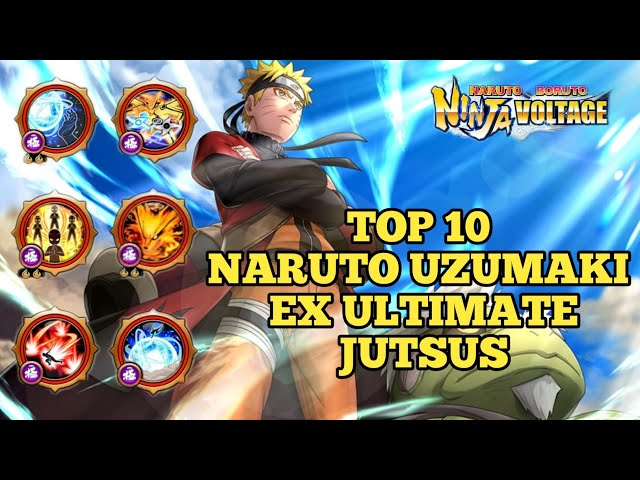 Top 4 Strongest Naruto Uzumaki in NARUTO X BORUTO NINJA VOLTAGE 