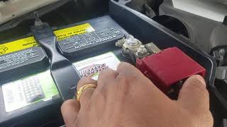 Infiniti m35x battery replacement (part 2)