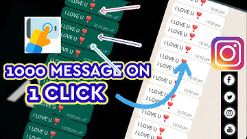 Send 1000 Message On One Click AutoClicker #autoclicker #mobiletricks #lifehack #a2ztech @manojdey
