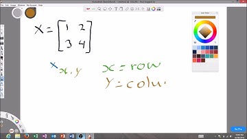 Intro to Matrices