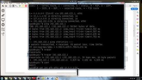 VyOS Lab Walkthrough Part 4: Addressing interfaces, port aggregation, router on a stick