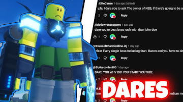 I did ALL YOUR DARES on MY BIRTHDAY 🎉(The Noob Experiment Battlefront)