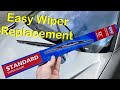 How to Replace Your Windscreen Wipers / Replacing A Windshield Wiper Blade EASY DIY