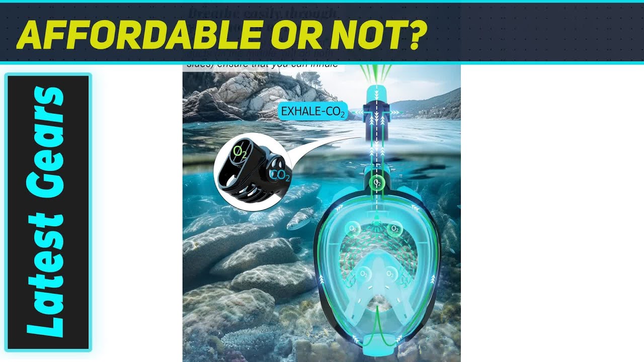 WSTOO Full Face Snorkel Mask: Amazing 180 Underwater Adventure!