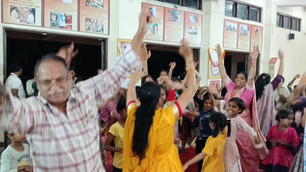 సప్తాహం లో అనాధ పిల్లల ఆట పాటలు 02 అన్నదానం స్కూల్  శ్రీసాయి సేవ సమితి ఆధ్వర్యంలో shiridi #bbtv46 