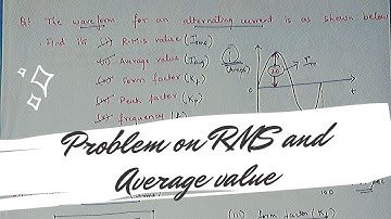 Module-1|| Chapter-2||Problem on RMS value and average value|| Basic Electrical|| new syllabus|| VTU