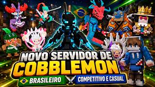 NOVO e MELHOR Servidor de Cobblemon Brasileiro no Minecraft