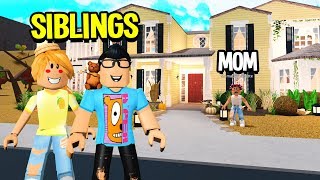 Mom Wants To Adopt SIBLINGS.. So We Went UNDERCOVER! (Roblox Bloxburg)