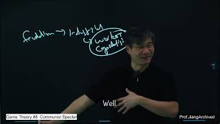 Game Theory #8  Communist Specter #ProfJiang #PredictiveHistory